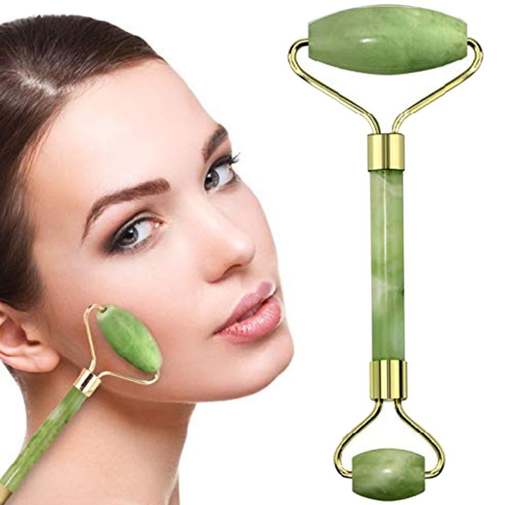 Rose Quartz Jade Roller & Gua Sha Set
