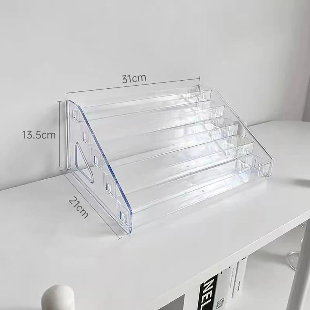 Clear Makeup Organizer – Transparent Beauty & Jewelry Display Box ✨