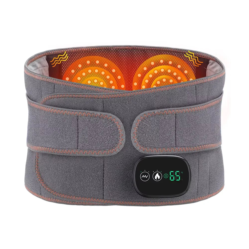 New Upgrade Electric Heating Waist Massager Belt
