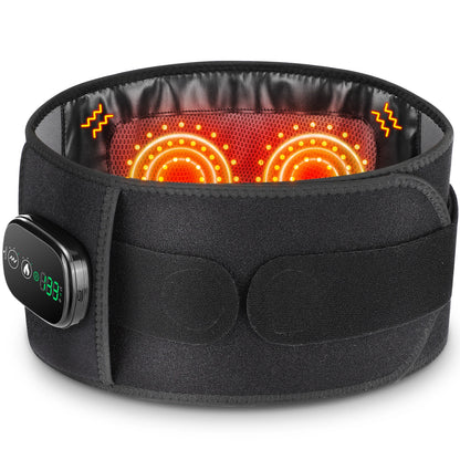 New Upgrade Electric Heating Waist Massager Belt