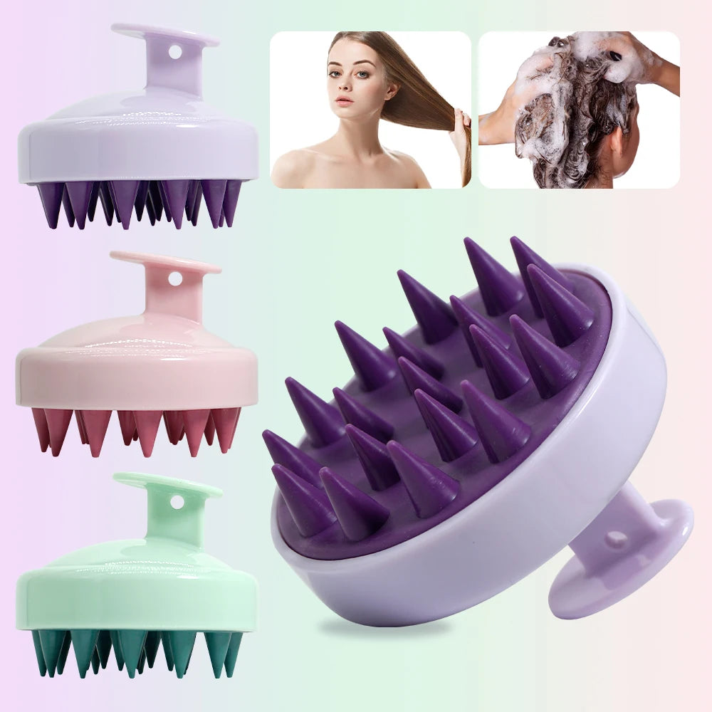 Silicone Scalp & Body Massage Brush