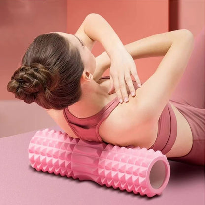 Yoga Foam Roller Set – 45cm Pilates & Muscle Massage Block