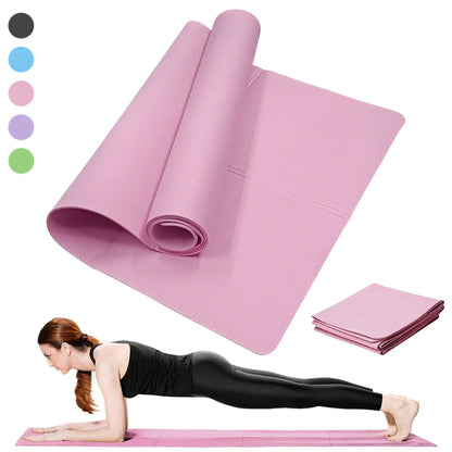 Non-Slip Yoga Mat – Pilates & Fitness Exercise Pad