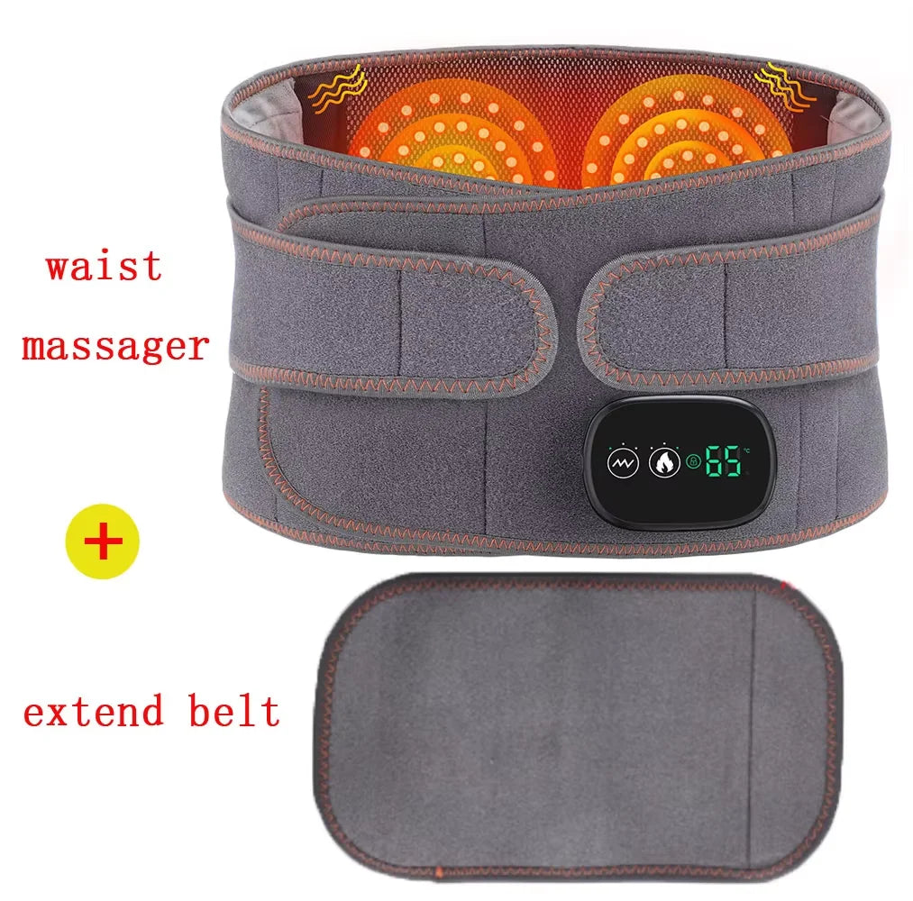 New Upgrade Electric Heating Waist Massager Belt