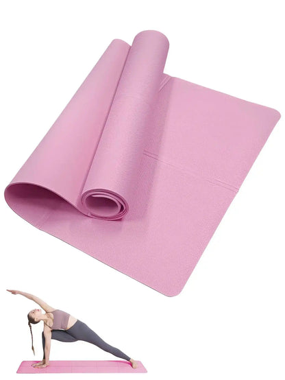 Non-Slip Yoga Mat – Pilates & Fitness Exercise Pad