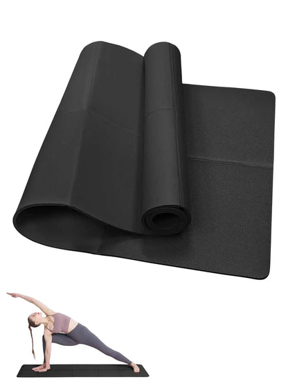 Non-Slip Yoga Mat – Pilates & Fitness Exercise Pad