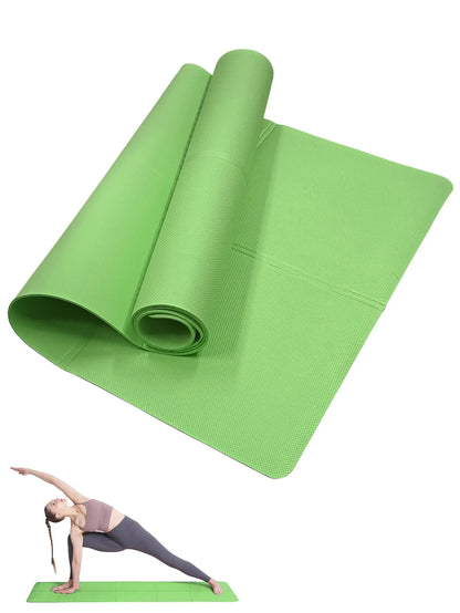 Non-Slip Yoga Mat – Pilates & Fitness Exercise Pad