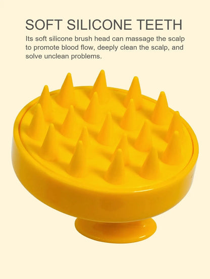Silicone Scalp & Body Massage Brush