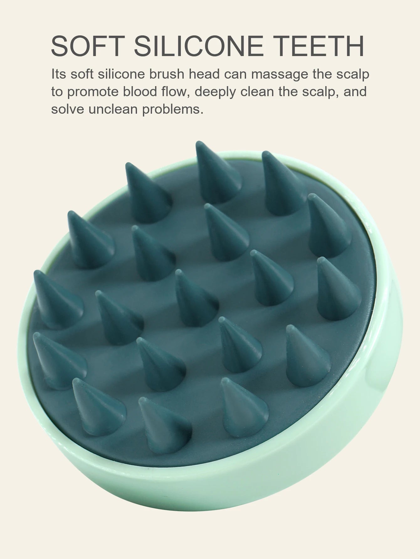 Silicone Scalp & Body Massage Brush
