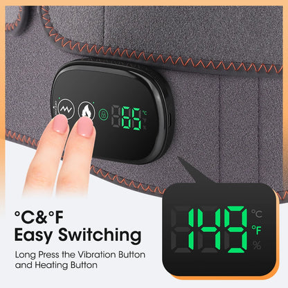 New Upgrade Electric Heating Waist Massager Belt