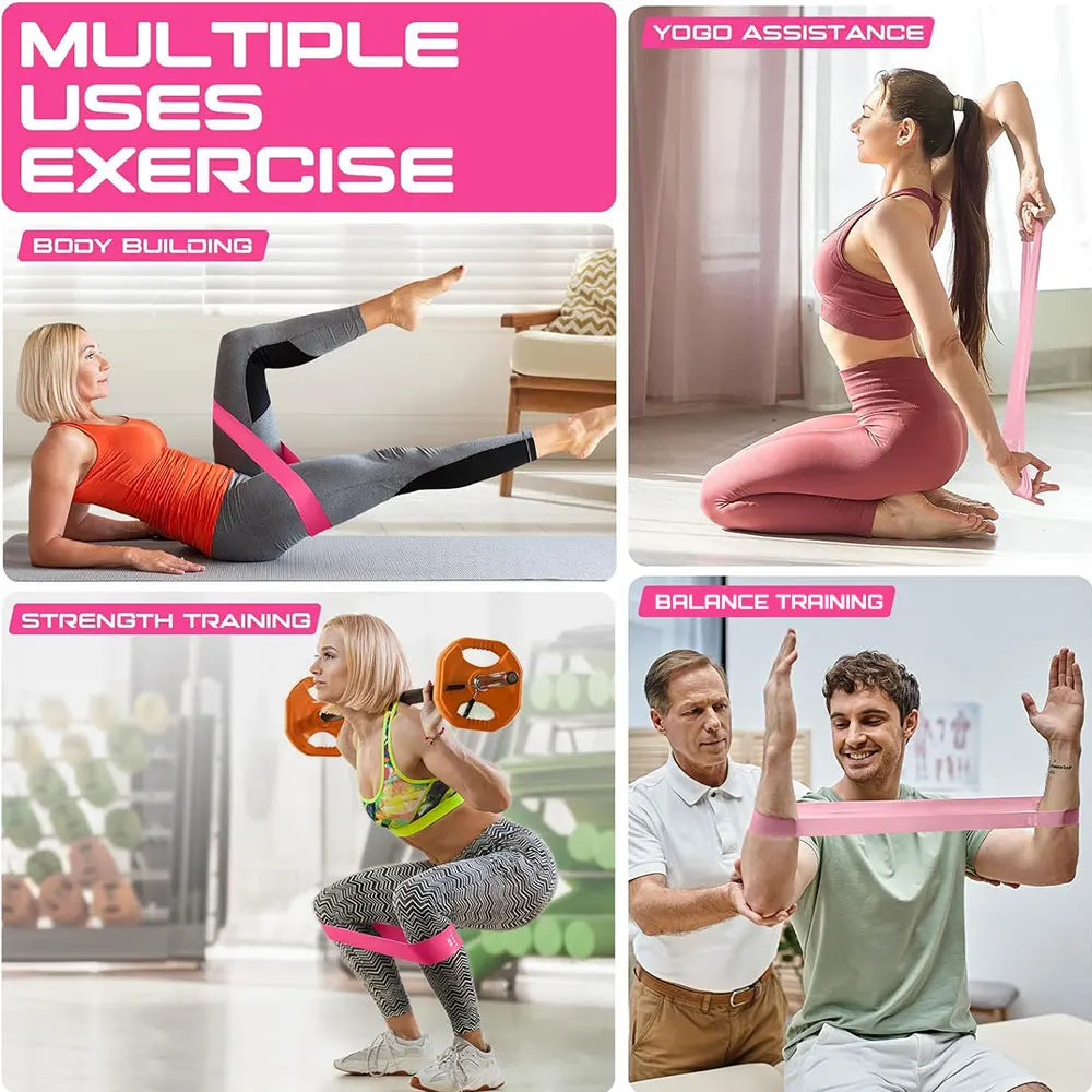 Resistance Bands Set – Elastic Exercise Loop Bands